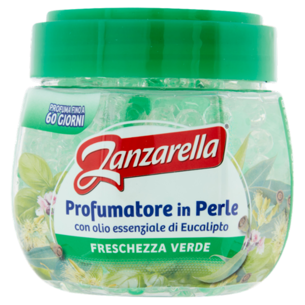 Zanzarella Profumatore in Perle Freschezza Verde 170 g