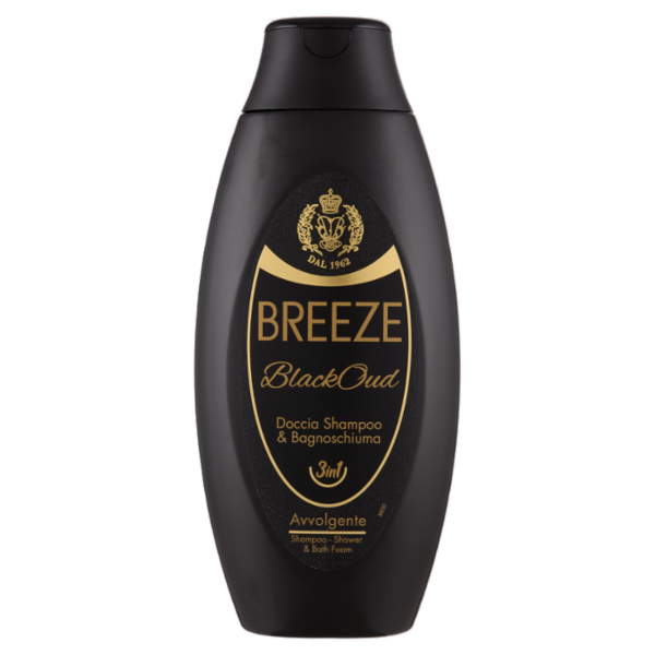 Breeze BlackOud Doccia Shampoo & Bagnoschiuma 3in1 Avvolgente 400 mL