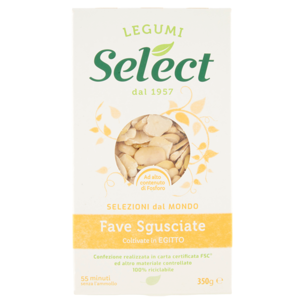 Select Selezioni dal Mondo Fave Sgusciate 350 g