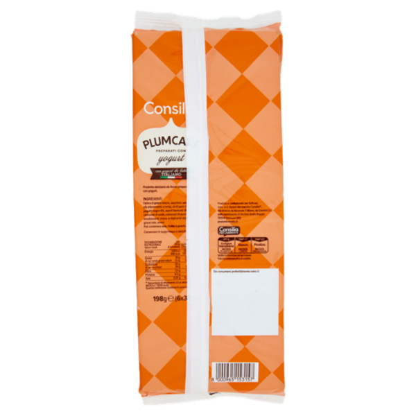 Consilia Plum Cake Preparati con Yogurt 6x33 g