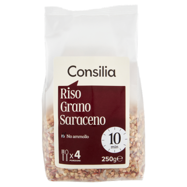 Consilia Cereali Secchi Misto Riso Thai e Grano Saraceno 250 g