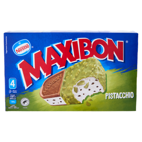 NESTLÉ Maxibon Pistacchio 4x92,4g