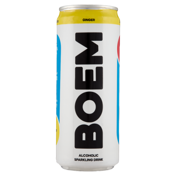 Boem Alcoholic Sparkling Drink Ginger 330 ml
