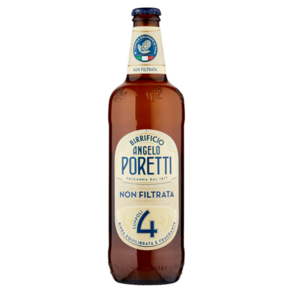 Birrificio Angelo Poretti Non Filtrata 4 Luppoli 66 cl