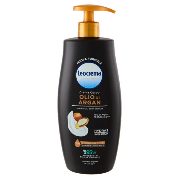 Leocrema Crema Corpo Olio di Argan 500 ml