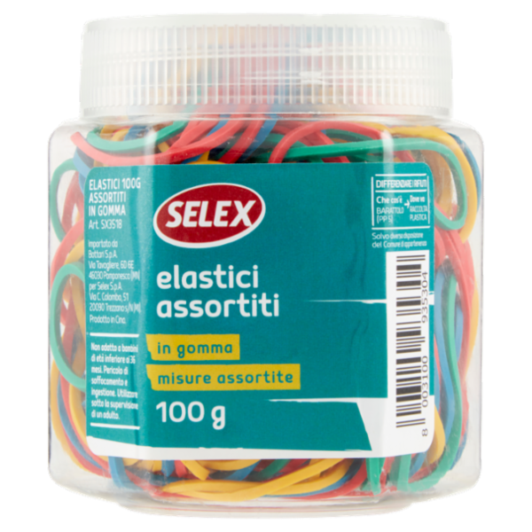 Selex Elastici in Gomma Assortiti