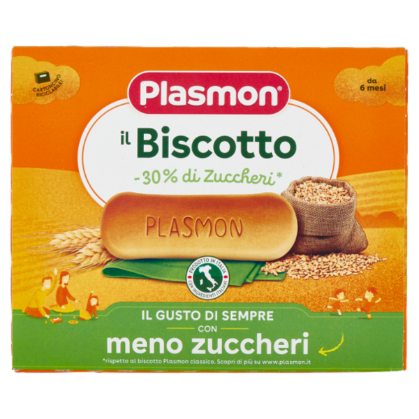 Plasmon il Biscotto -30% di Zuccheri* 720 g