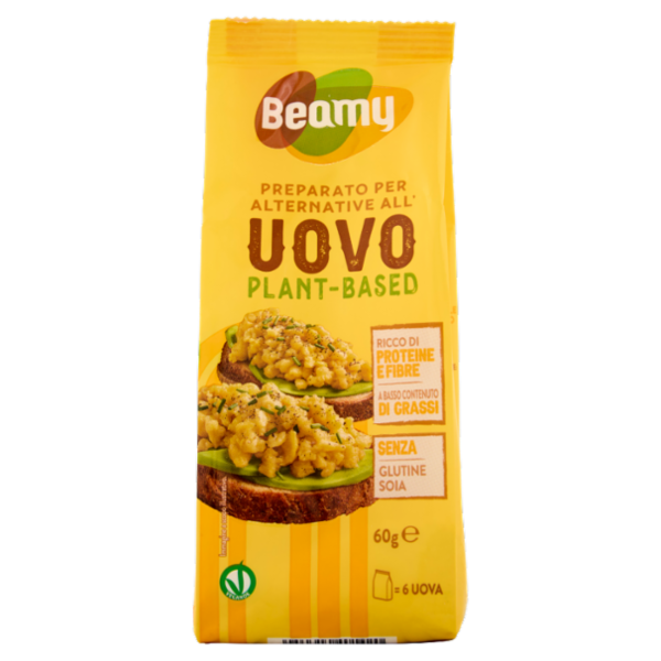Beamy Preparato per Alternative all'Uovo Plant-Based 60 g