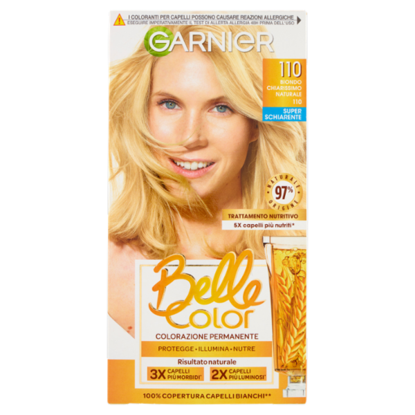 Garnier Belle Color Colorazione Permanente 110 Biondo Chiarissimo Naturale