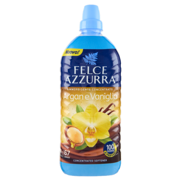 Felce Azzurra Ammorbidente Concentrato Argan e Vaniglia 1340 ml