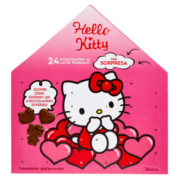 Walcor Calendario dell'Avvento Hello Kitty 150 g