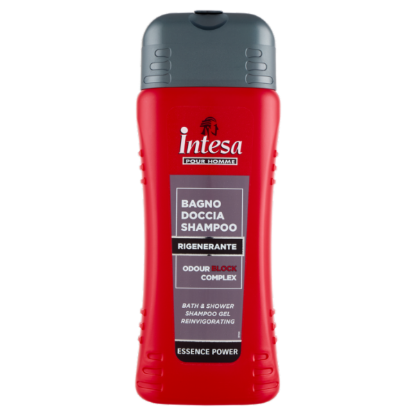 Intesa Pour Homme Bagno Doccia Shampoo Rigenerante Essence Power 500 mL