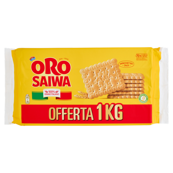 Oro Saiwa biscotti secchi Classici - 1 Kg