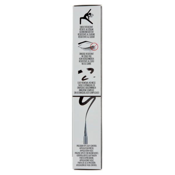 Maybelline New York Eyeliner Tattoo Liner Liquid Ink, A Lunga Tenuta, Nero