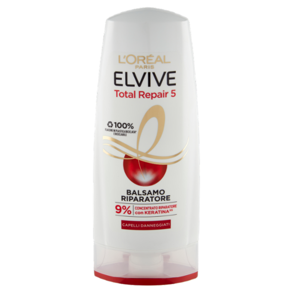 L'Oréal Paris Balsamo Elvive Total Repair 5, Per Capelli Fragili, 200 ml