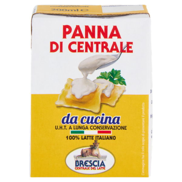 Brescia Panna di Centrale da cucina U.H.T. a Lunga Conservazione 200 ml
