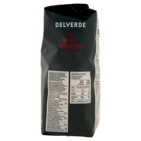 Delverde No 20 Mezzi Rigatoni 500 g