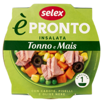 Selex è Pronto Insalata Tonno e Mais 160 g