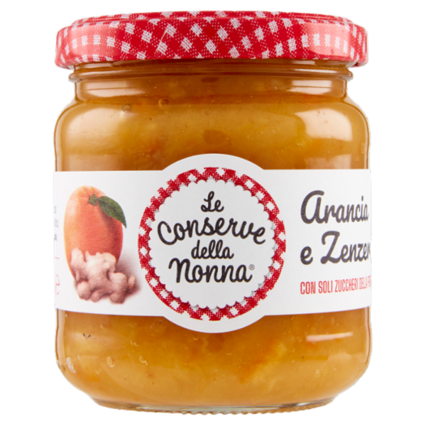 Le Conserve della Nonna Arancia e Zenzero 210 g