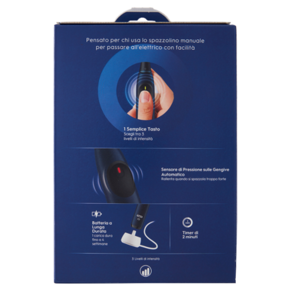 Oral-B iO 2 Champion Edition Spazzolino Elettrico Denti Ricaricabile Ocean Blue
