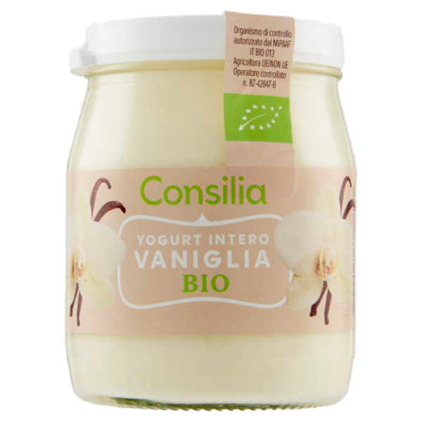 Consilia Yogurt Intero Vaniglia Biologico 150 g
