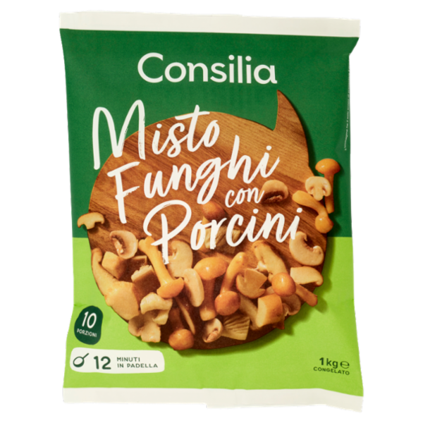 Consilia Misto Funghi con Porcini Congelati 1 kg