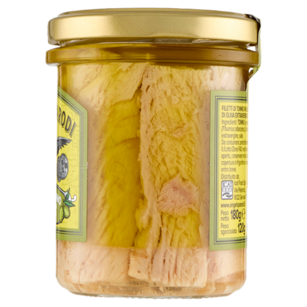 Angelo Parodi Filetti di Tonno in Olio di Oliva Extravergine 180 g