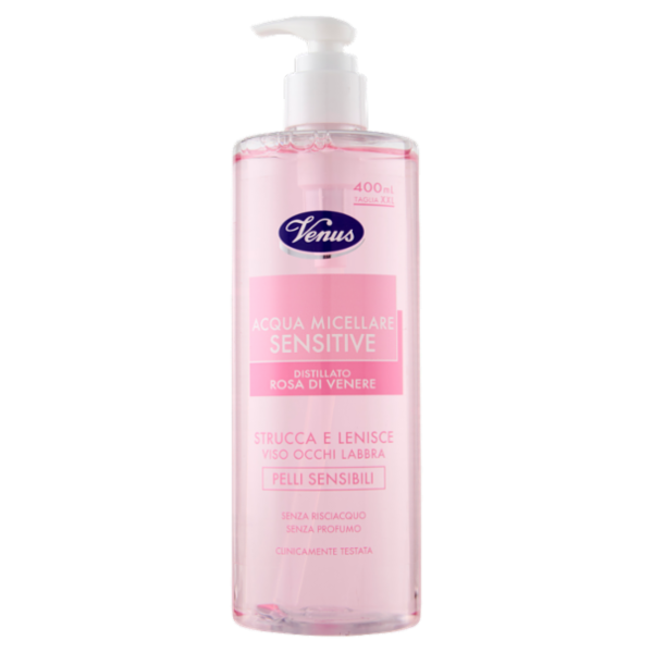Venus Acqua Micellare Sensitive Pelli Sensibili 400 mL