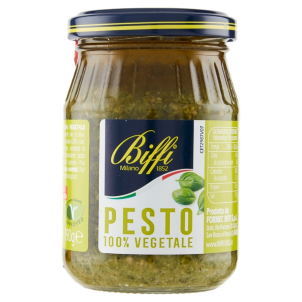Biffi Che Sugo! Pesto 100% Vegetale 190 g