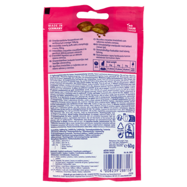 Vitakraft crispy crunch classic con Salmone 60 g