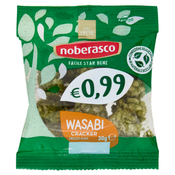 noberasco € 0,99 Wasabi Cracker 30 g