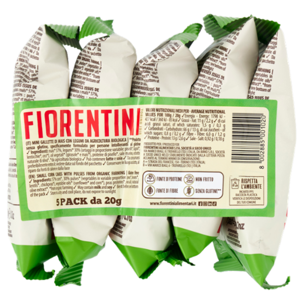 Fiorentini Si&No Legumi Bio 5 x 20 g