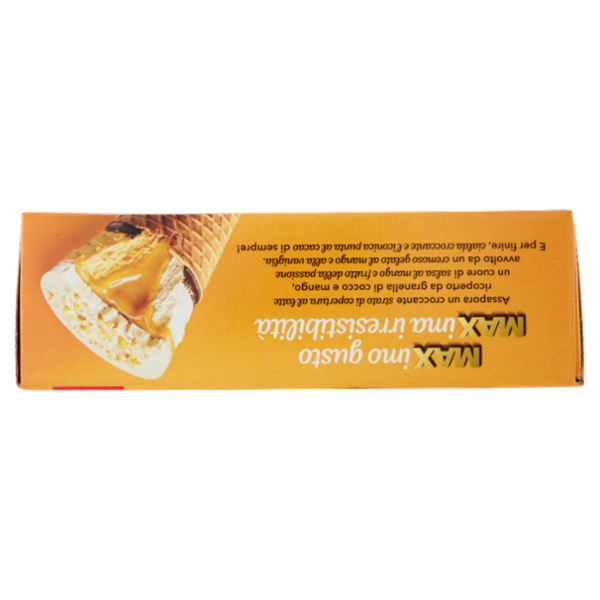 Cornetto Max Mango & Vaniglia 6 x 65 g