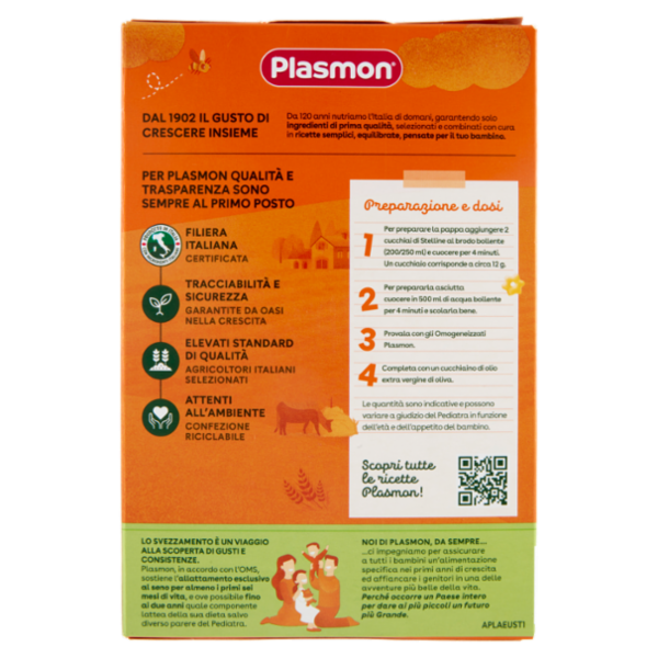 Plasmon la Pastina Stelline 300 g