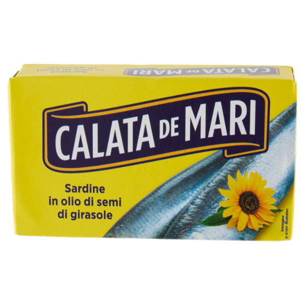 Calata de Mari Sardine in olio di semi di girasole 125 g