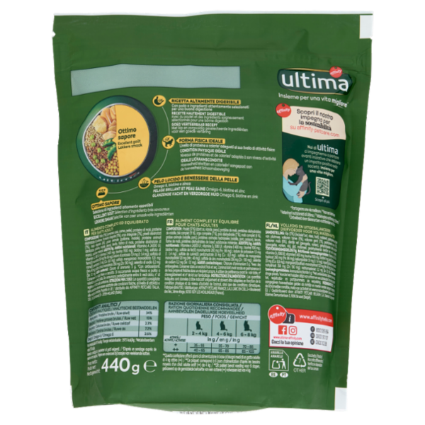 ultima Cat Appetito Difficile con Pollo 440 g