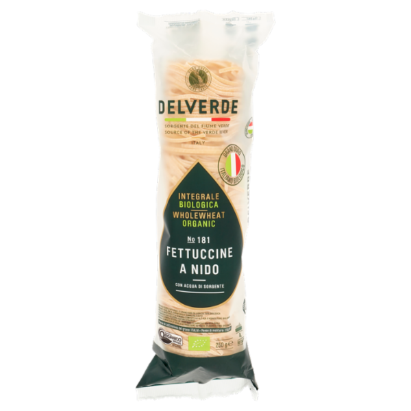 Delverde Integrale Biologica No 181 Fettuccine a Nido 250 g
