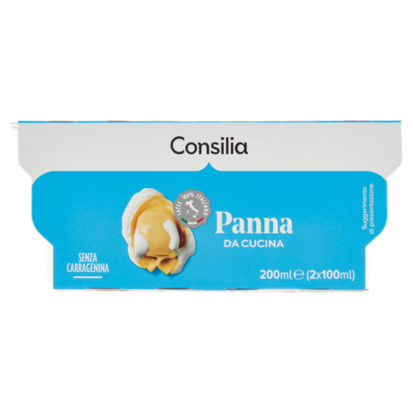 Consilia Panna da Cucina Uht 2x100 ml