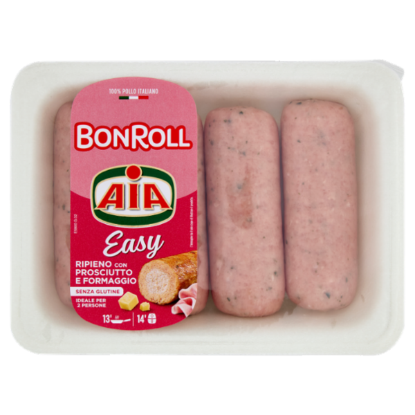 Aia BonRoll Easy Ripieno con Prosciutto e Formaggio 0,300 kg