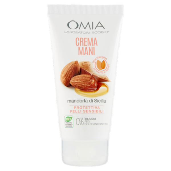 Omia Laboratori Ecobio Crema Mani mandorla di Sicilia Protettiva 75 ml