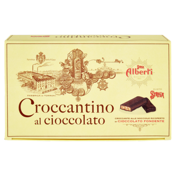 Strega Alberti Croccantino al cioccolato Gusto Strega 300 g
