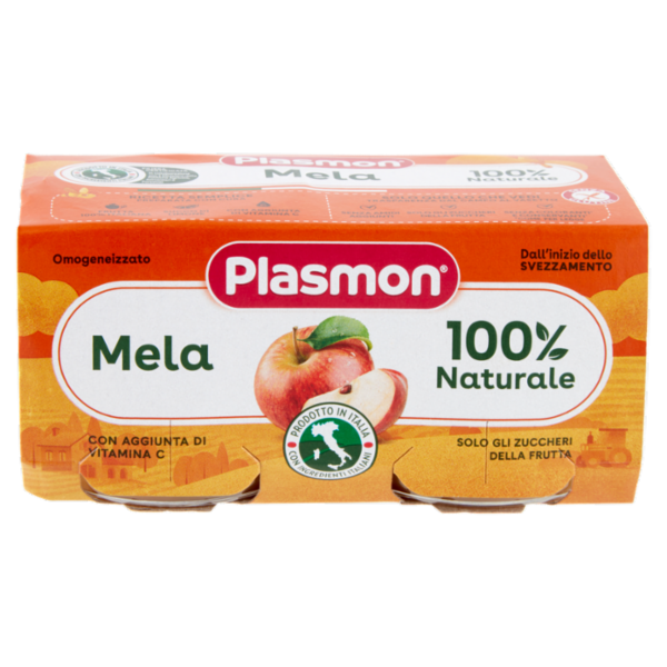 Plasmon Omogeneizzato Mela 2 x 80 g