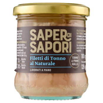 Selex Saper Di Sapori Filetti Di Tonno Al Naturale 180 g