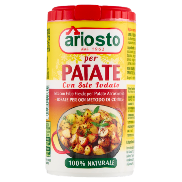 ariosto per Patate con Sale Iodato 80 g