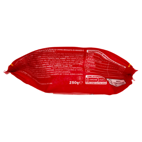 Giovanni Rana Oro Rosso Ravioli Ripieni Brasato all'Amarone della Valpolicella DOCG 250 g