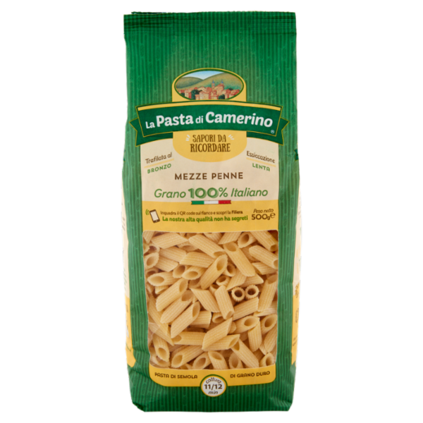 La Pasta di Camerino Mezze Penne 500 g