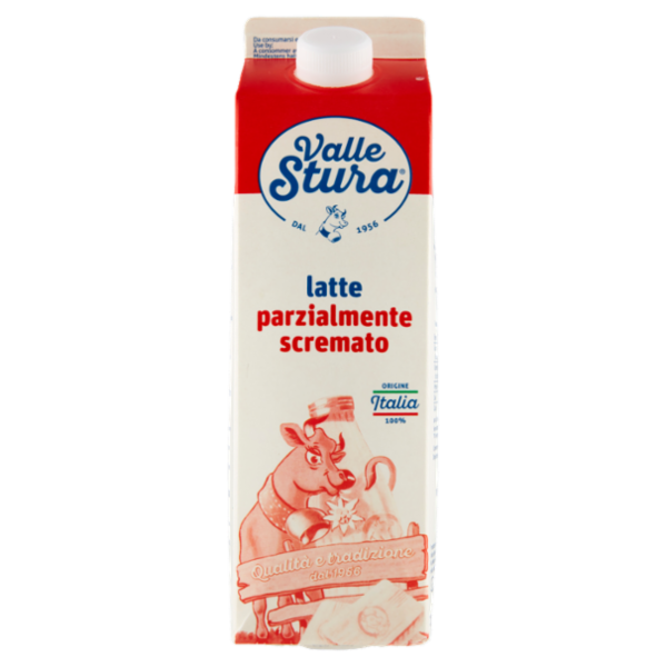 Valle Stura latte parzialmente scremato 1000 ml