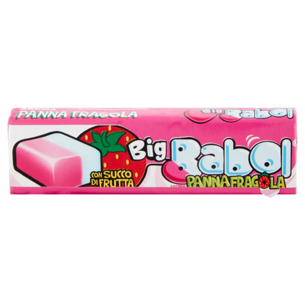 Big Babol Aroma Panna Fragola 37 g