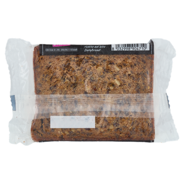 DailyBread Pane Proteico con Semi di Lino, Girasole e Sesamo 250 g