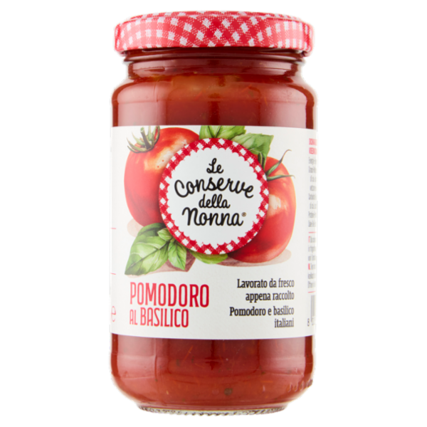Le Conserve della Nonna Pomodoro al Basilico 190 g